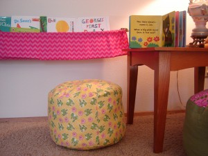 Book Slings are a great way to organize your childs reading area