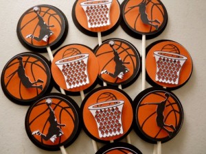 cupcake toppers basketball