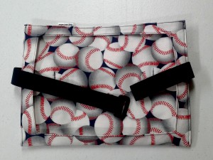 iPad Headrest Holder Baseballs Print 1