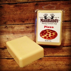 pizza scented soap