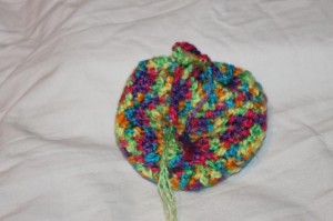 crochet coin bag