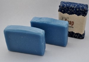 vegan blueberry soap