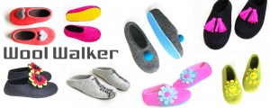 WoolWalker Customizable Felt Shoes