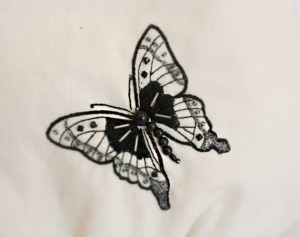 Embroidered Butterfly