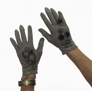 steampunk gloves handmade