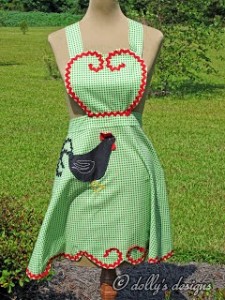 rooster apron