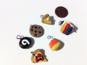 6 piece assorted charms