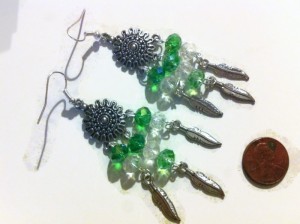 dreams in green earrings2