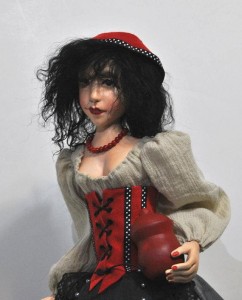 lovely handmade art doll