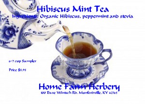 hibiscus mint tea sampler
