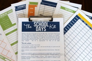digital school organization schedule