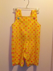 Overall shorts size 12mths