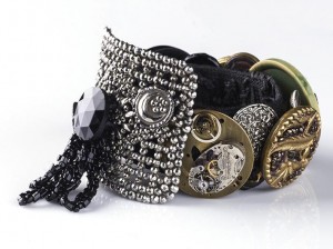 handmade steampunk bracelet