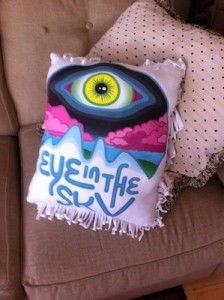 custom pillow eye