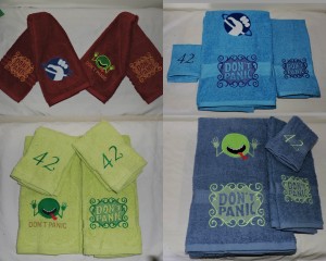 Hitchhikers Towels   (2)