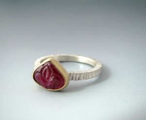 Lotus ruby ring 6