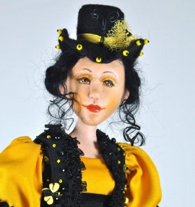 bee lady fashion art doll
