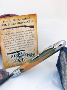Stonewall Jackson handcrafted pen