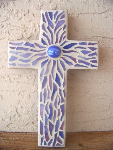 mosaic cross