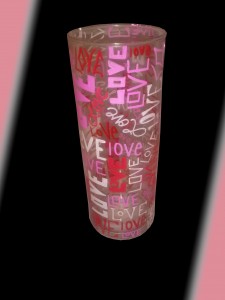Love Vase & Candle