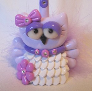 lilac owl pic 2, owl only
