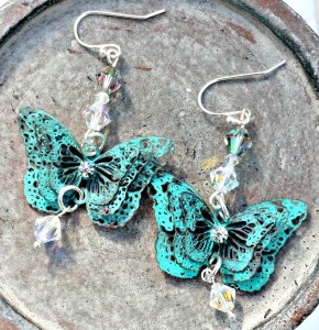 Green Filagree Butterflies2