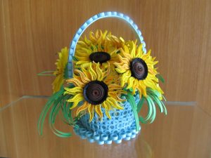 rsz_quilling_art_3d_quilling_handmade_home_decor_basket_with_sunflowers_1