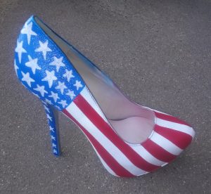 American Flag Heels 5