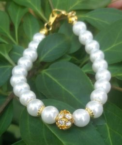 White Pearl Bracelet 1