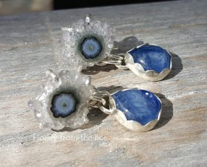 Blueberries - Kyanite Earrings - low res