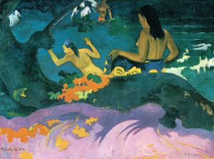 Paul Gauguin Fatata te Miti (By The Sea) 1892