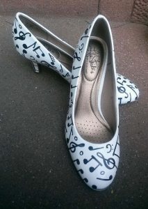 Music Note Shoes 1