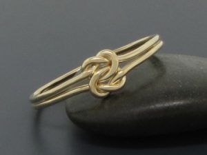 small-double-love-knot-gold-engagement-ring