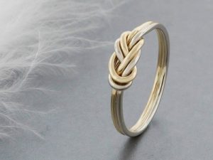 solid-gold-climbing-knot-ring-tied-and-dressed-double-figure-8-knot