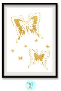 gold-butterflies