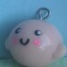Itty Bitty Babies (wee smile)polymer clay charm/pendant (clasp included) ooak