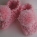 Baby booties/slippers custom made choose your color and size baby shower gift girl or boy