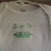 printed onesie or Tshirt "Sweet Pea" boys girls sizes 0-3 months-5T custom original hand drawn designs